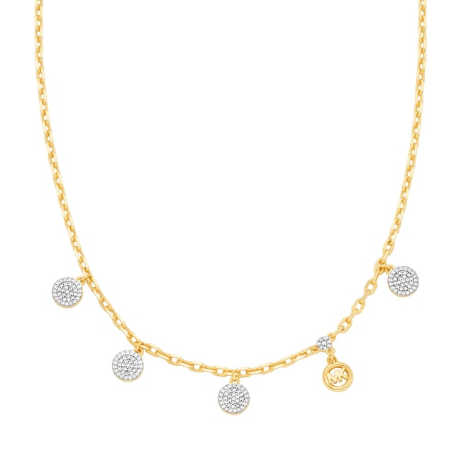 Michael Kors Premium Necklace Brilliance Brass gold-plated - MKJ8623931