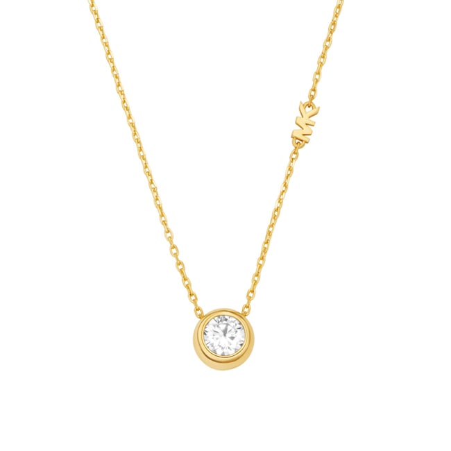 Michael Kors Premium Necklace Kors Brilliance Brass gold-plated - MKJ8659710