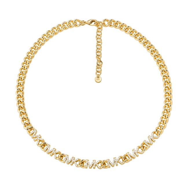 Michael Kors Curb chain Brass gold-plated - MKJ7959710