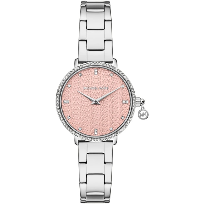 Michael Kors Pyper Silbrig / Rosa - MK7617