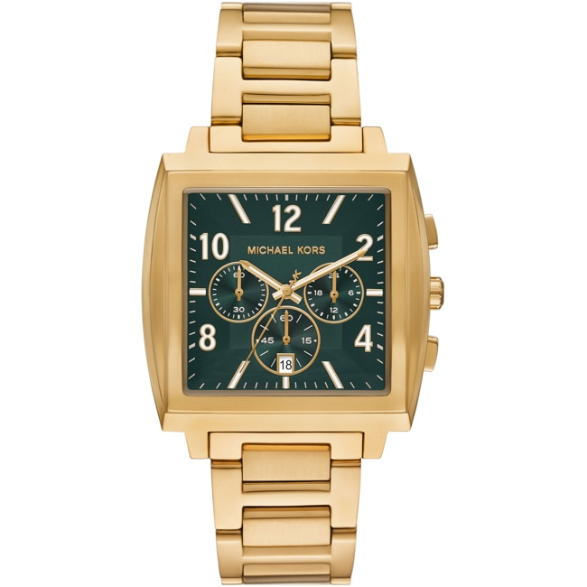 Michael Kors Rhys Chronographe Doré / Vert - MK9229
