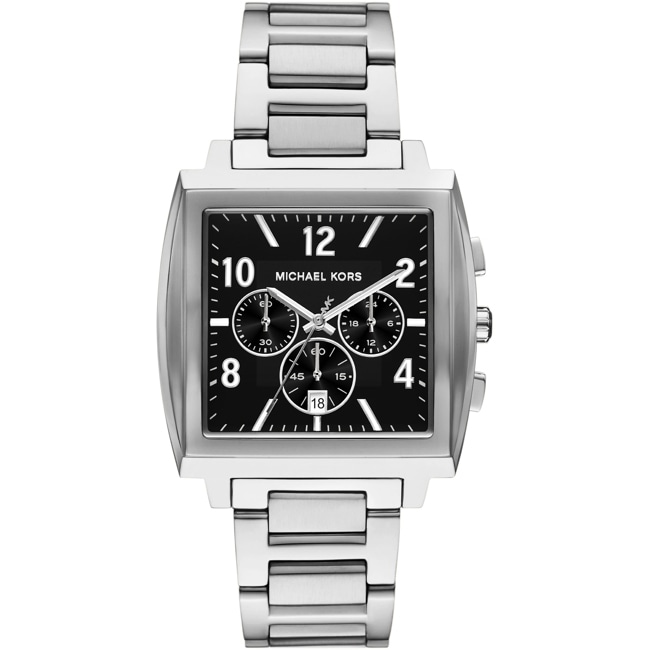 Michael Kors Rhys Chronographe Argenté / Noir - MK9230