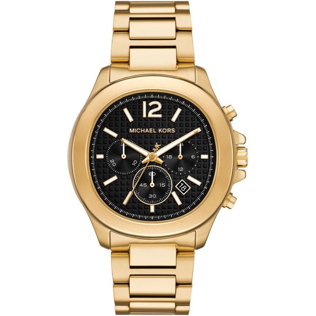 Michael Kors Sage Chronographe 42 Doré / Noir - MK9192