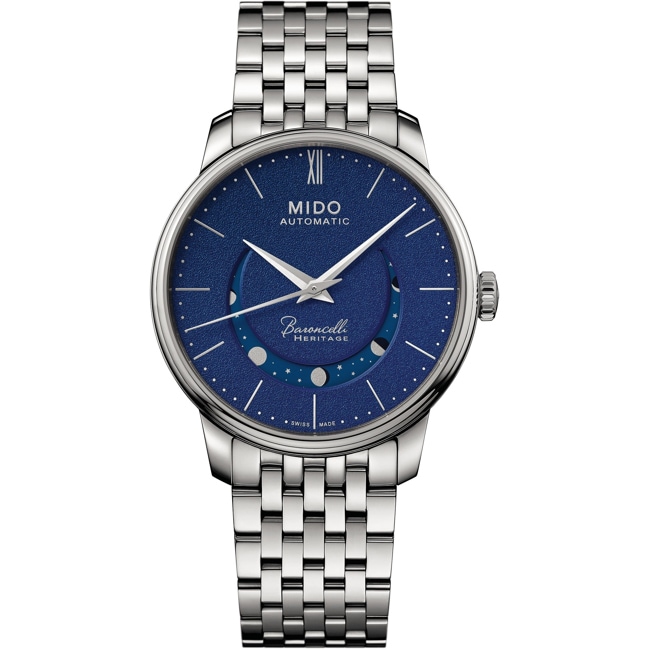 Mido Baroncelli Heritage Smiling Moon - M027.407.11.040.00