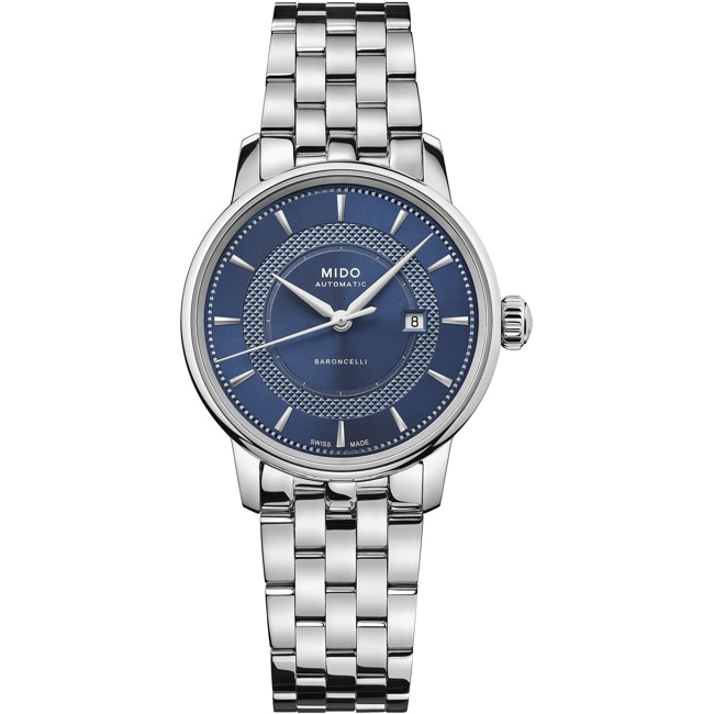 Mido Baroncelli II Lady Signature Automatik Blau Mido Baroncelli II Lady Signature Automatik Blau - M037.207.11.041.01