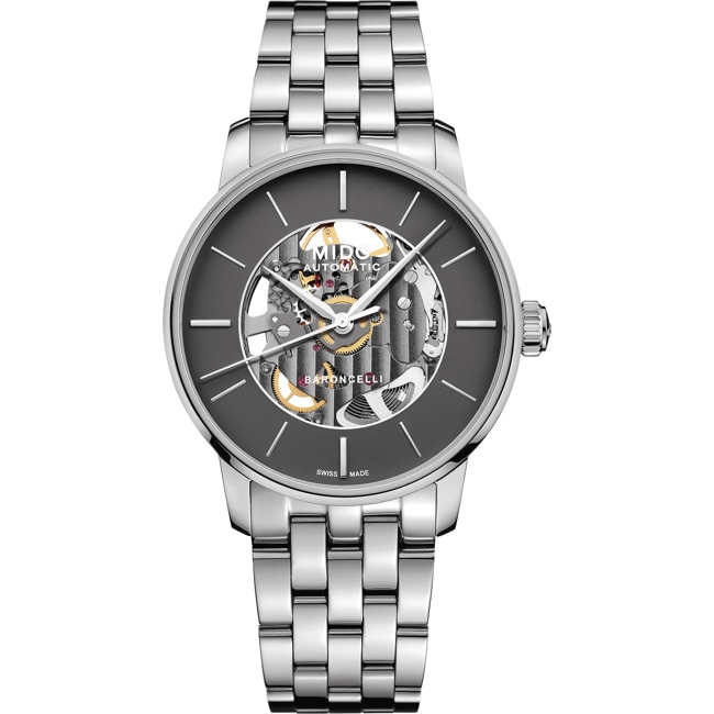 Mido Baroncelli II Signature Automatique Skeleton - M037.436.11.061.00
