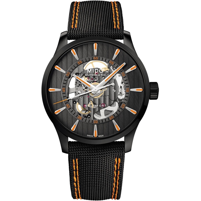 Mido Multifort Skeleton Vertigo - M038.436.37.051.00