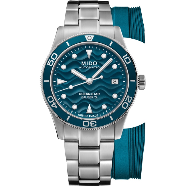 Mido Ocean Star 39 Automatique Bleu - M026.907.11.041.01