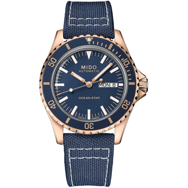 Mido Ocean Star Tribute Day-Date Blue - M026.830.38.041.00