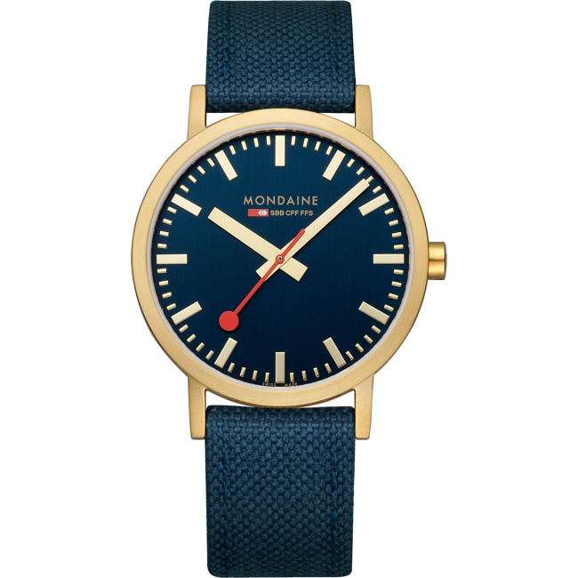 Mondaine Classic Blue Ø40 - A660.30360.40SBQ
