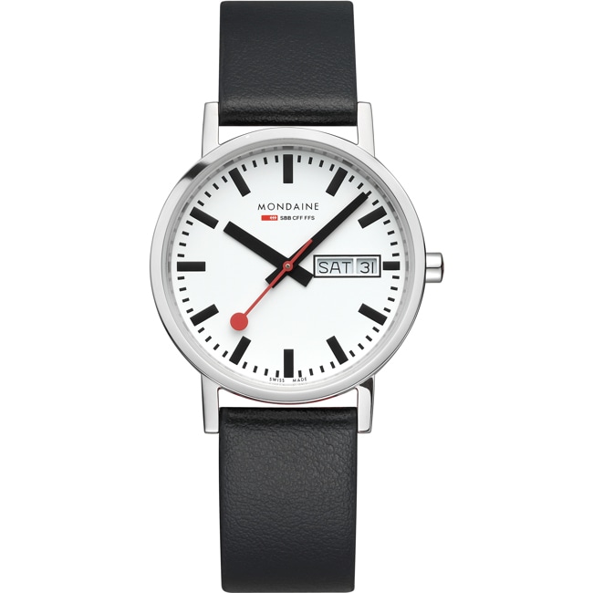 Mondaine Classic Day Date Vegan Ø36 - A667.30314.11SBBV