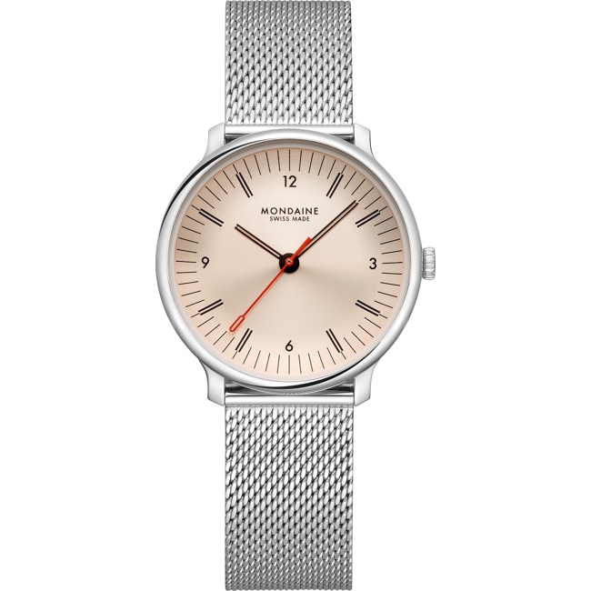 Mondaine Doppio Rosé 33mm - MLE.33150.SM