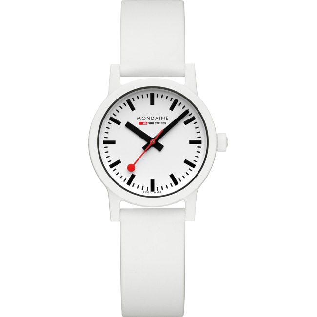 Mondaine essence White 32mm - MS1.32110.RA