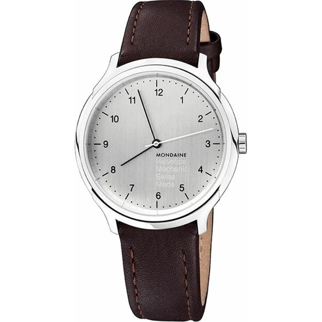 Mondaine Helvetica No.1 Regular 40 Mechanical - MH1.R3610.LB