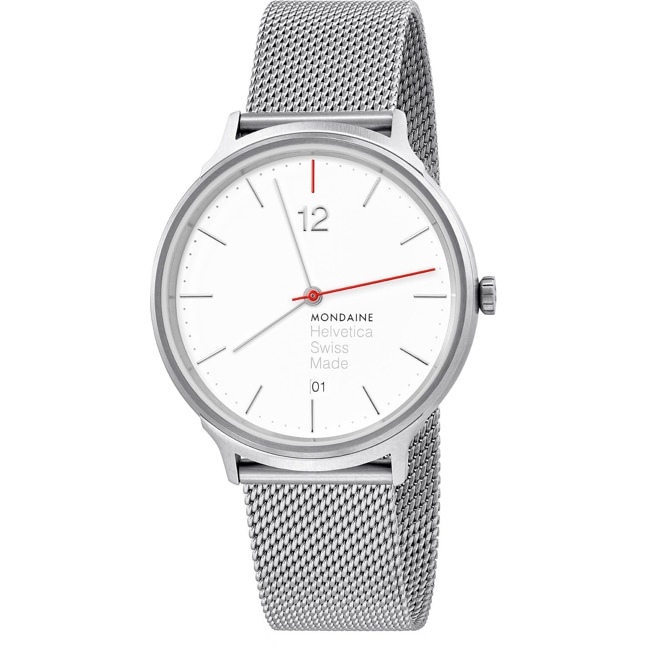 Mondaine Helvetica Spiekermann Edition No.1 Light 38 - MH1.L2212.SM