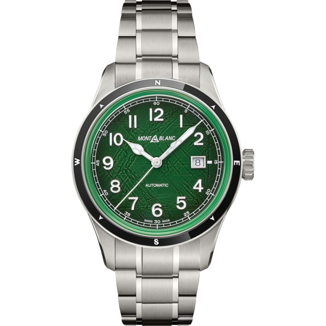 Montblanc 1858 Automatic Date 0 Oxygen - MB133269