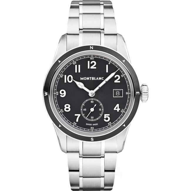 Montblanc 1858 Small Second 0 Oxygen 38mm - MB136355