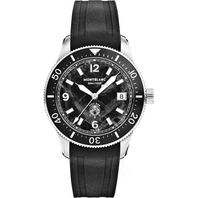 Montblanc Iced Sea Automatic Date 0 Oxygen 38mm - MB136542