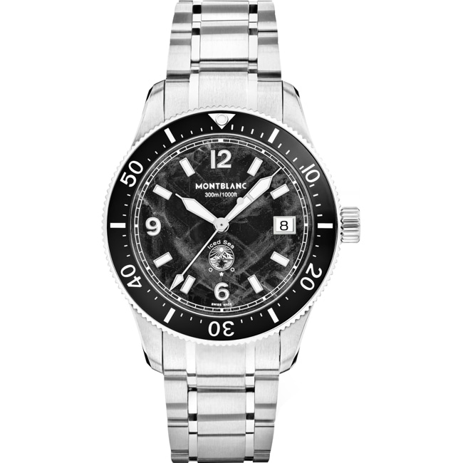 Montblanc Iced Sea Automatic Date 0 Oxygen 38mm - MB136765