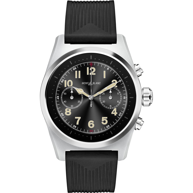 Montblanc Summit Lite Smartwatch Kautschuk grau - MB128410