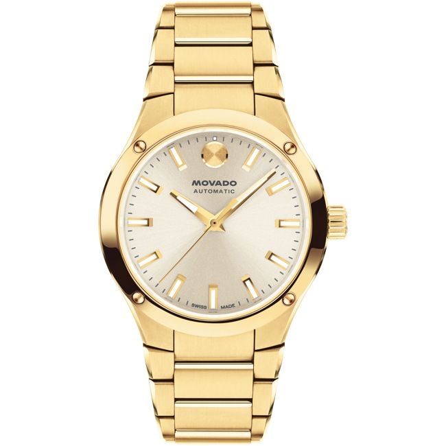 Movado Museum Imperiale Lady Automatik Goldig - 0608057