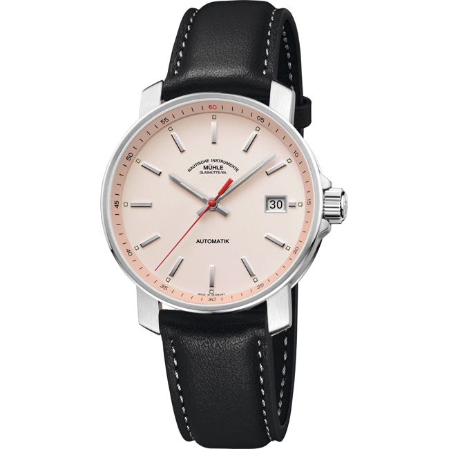 Mühle-Glashütte 29er Abricot / Cuir noir - M1-25-26-LB