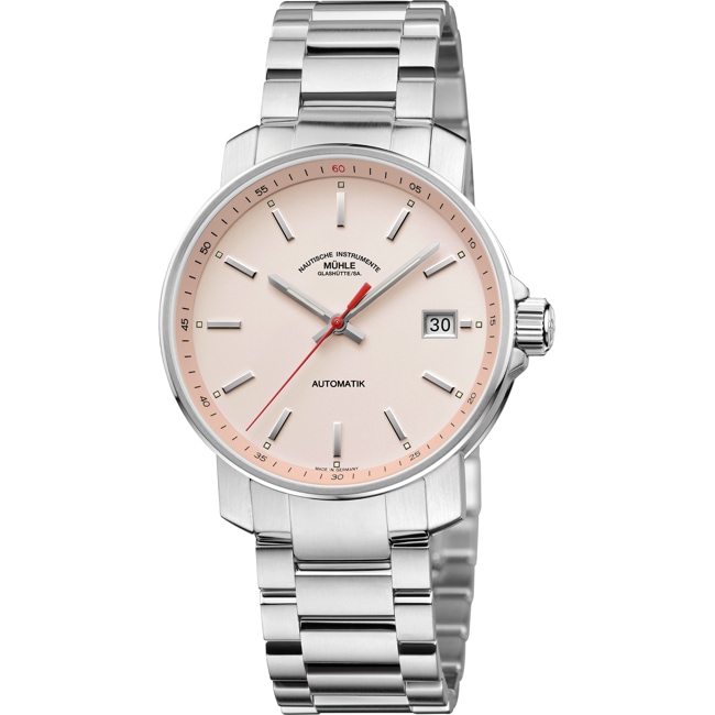 Mühle-Glashütte 29er Abricot / Bracelet en acier - M1-25-26-MB