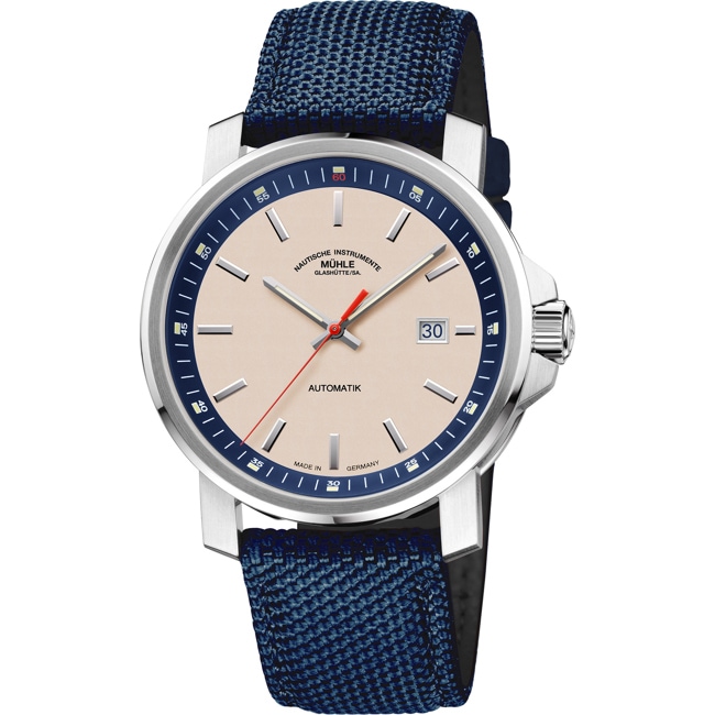 Mühle-Glashütte 29er Big Sand / Canvas nautic blue - M1-25-36-CB-I