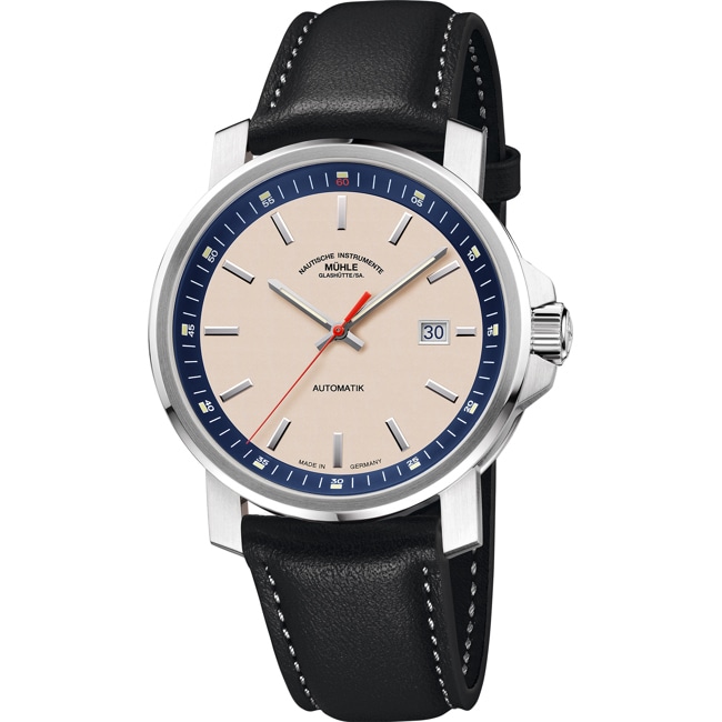 Mühle-Glashütte 29er Big Sand / Black leather - M1-25-36-LB