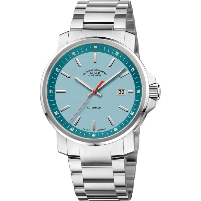 Mühle-Glashütte 29er Big South Sea-Blue / Metal Bracelet - M1-25-39-MB