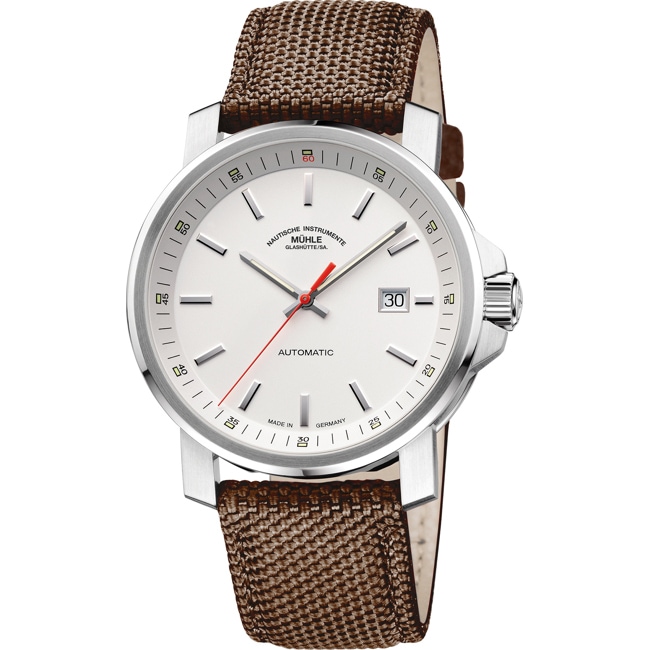 Mühle-Glashütte 29er Big White / Canvas coffee-brown - M1-25-31-CB-III