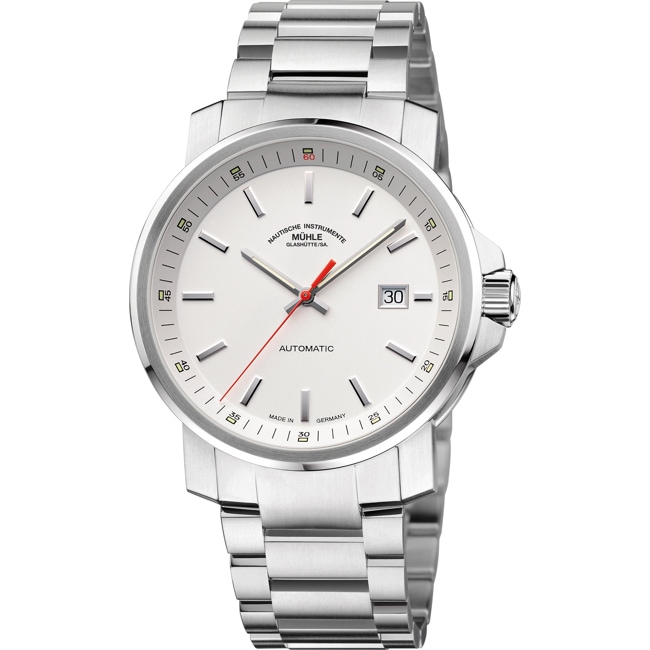Mühle-Glashütte 29er Big White / Metal Bracelet - M1-25-31-MB