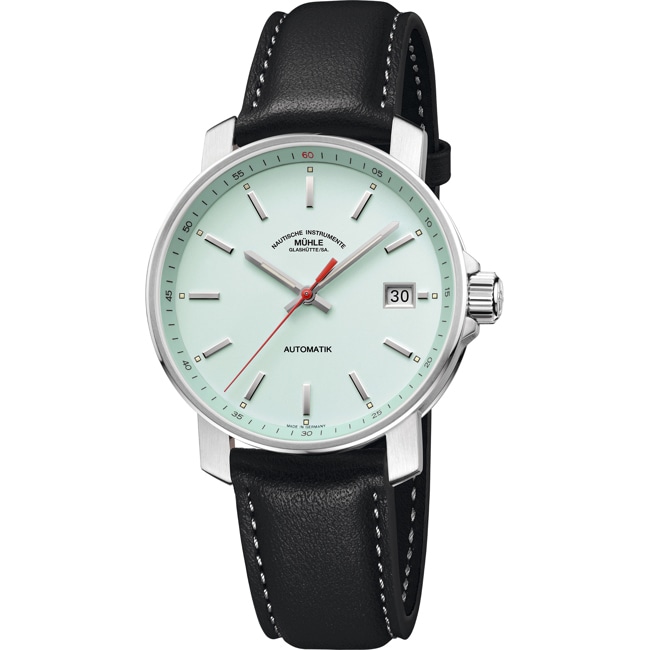 Mühle-Glashütte 29er Mint / Black leather - M1-25-29-LB