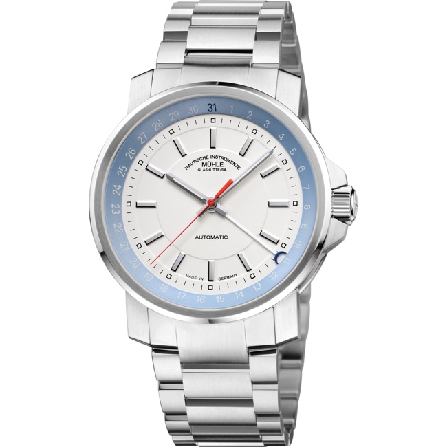 Mühle-Glashütte 29er Pointer Date Metal Bracelet - M1-25-32-MB