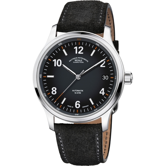 Mühle-Glashütte Lunova Date Suede - M1-43-16-LB-V