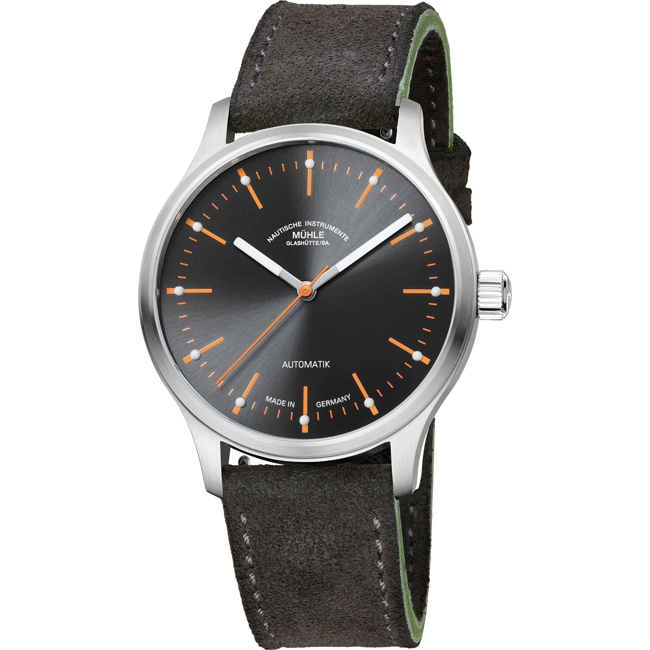 Mühle-Glashütte Panova Gris / Velours - M1-40-75-LBV-I