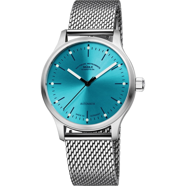 Mühle-Glashütte Panova Turquoise / Bracelet milanais - M1-40-79-MB-II