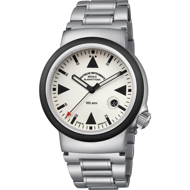 Mühle-Glashütte S.A.R. Rescue-Timer LUMEN / Metall - M1-41-08-MB-II