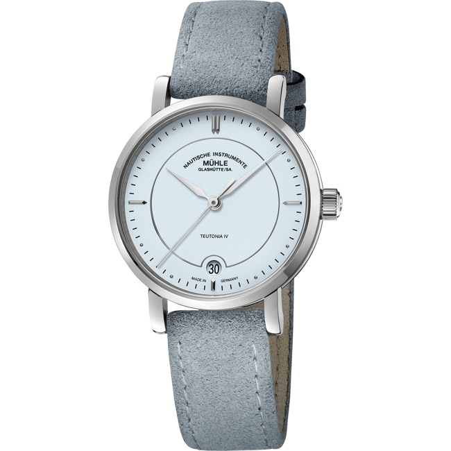 Mühle-Glashütte Teutonia IV Lady Pastel blue / Grey - M1-44-52-LB-V-V