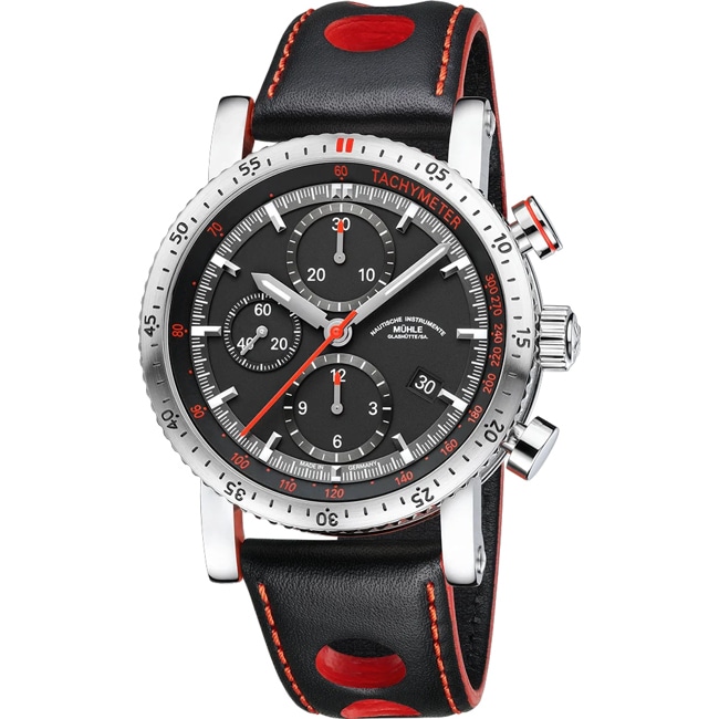 Mühle-Glashütte Teutonia Sport I Leder - M1-29-63-LB-II