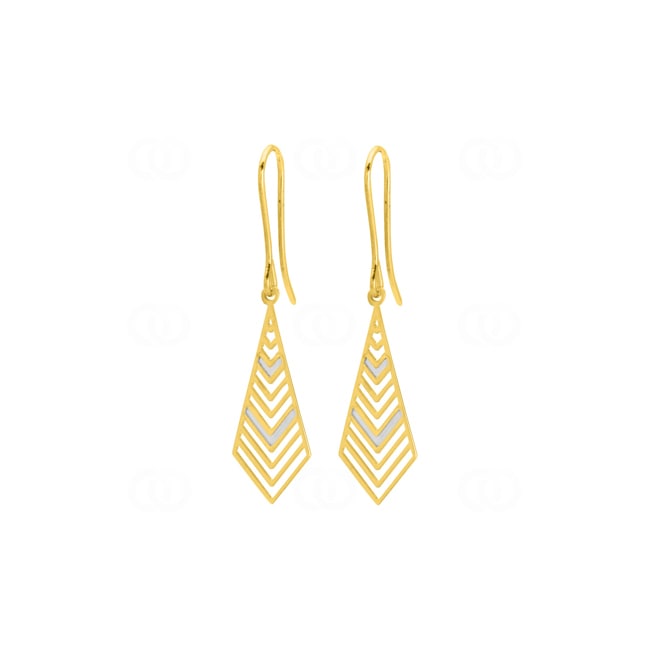 Drop Earrings 375/9 K Yellow Gold - 9K3707G