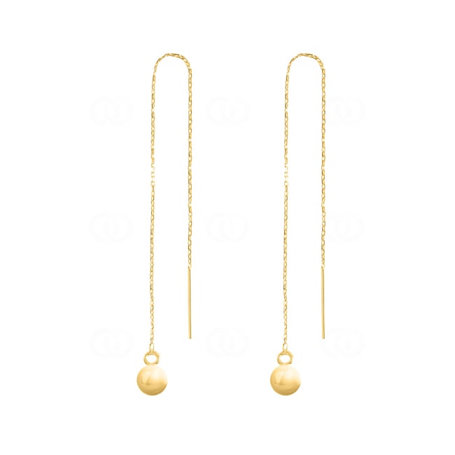 Boucles d'oreilles pendantes or jaune 375/9 ct - 9K3776