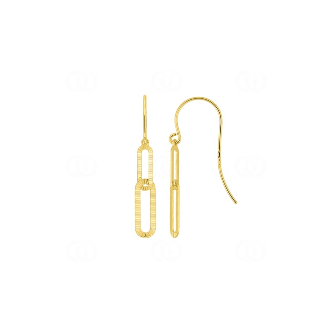 Boucles d'oreilles pendantes or jaune 375/9 ct - 297277.00