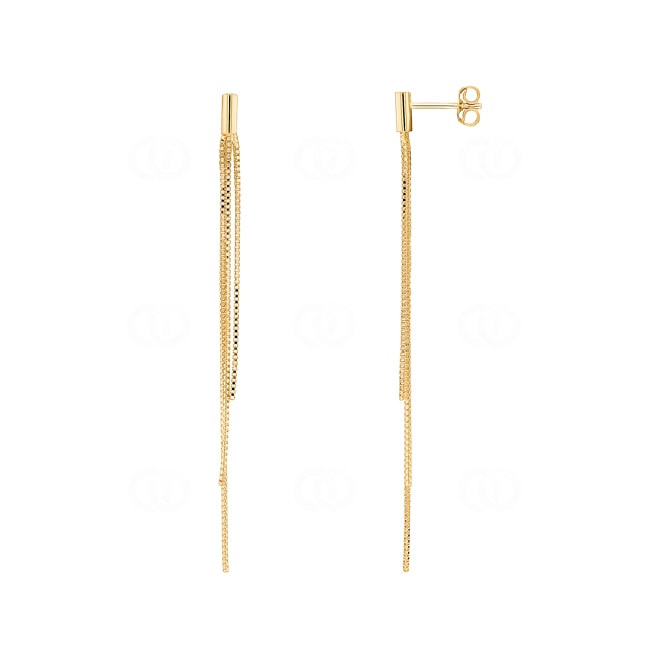 Drop Earrings 750/18 K Yellow Gold - 11831