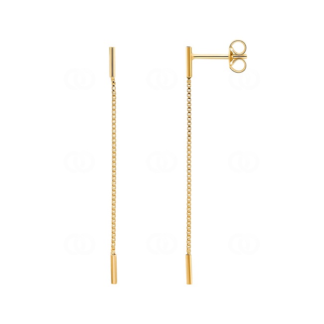 Drop Earrings 750/18 K Yellow Gold - 11833