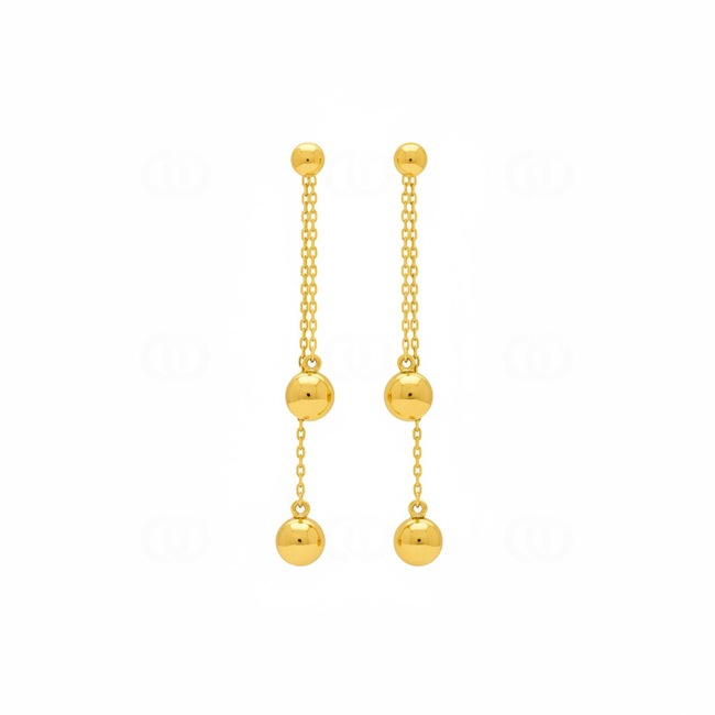 Ohrhänger 750/18 K Gelbgold - 11857