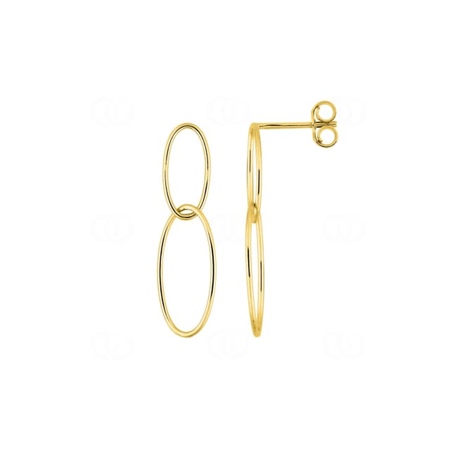 Drop Earrings 750/18 K Yellow Gold - 2.7197.00