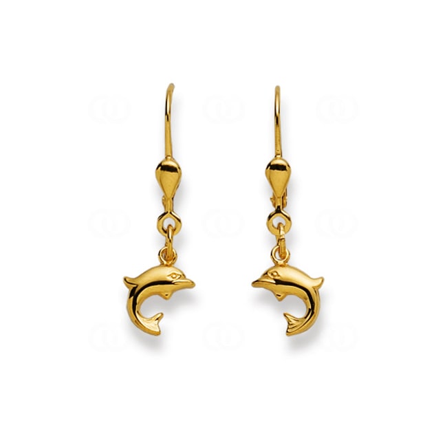 Ohrhänger 750/18 K Gelbgold, Delfin - 1169.03121/0001