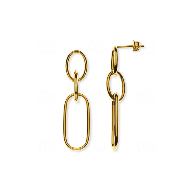 Ohrhänger 750/18 K Gelbgold Fantasie - OGO1132