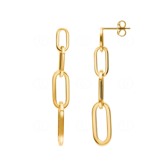 Ohrhänger 750/18 K Gelbgold Fantasie - OGO1177